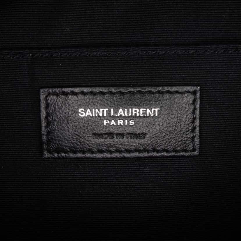 Saint Laurent Leather Lou Camera Bag White Leather Good condition - Box View