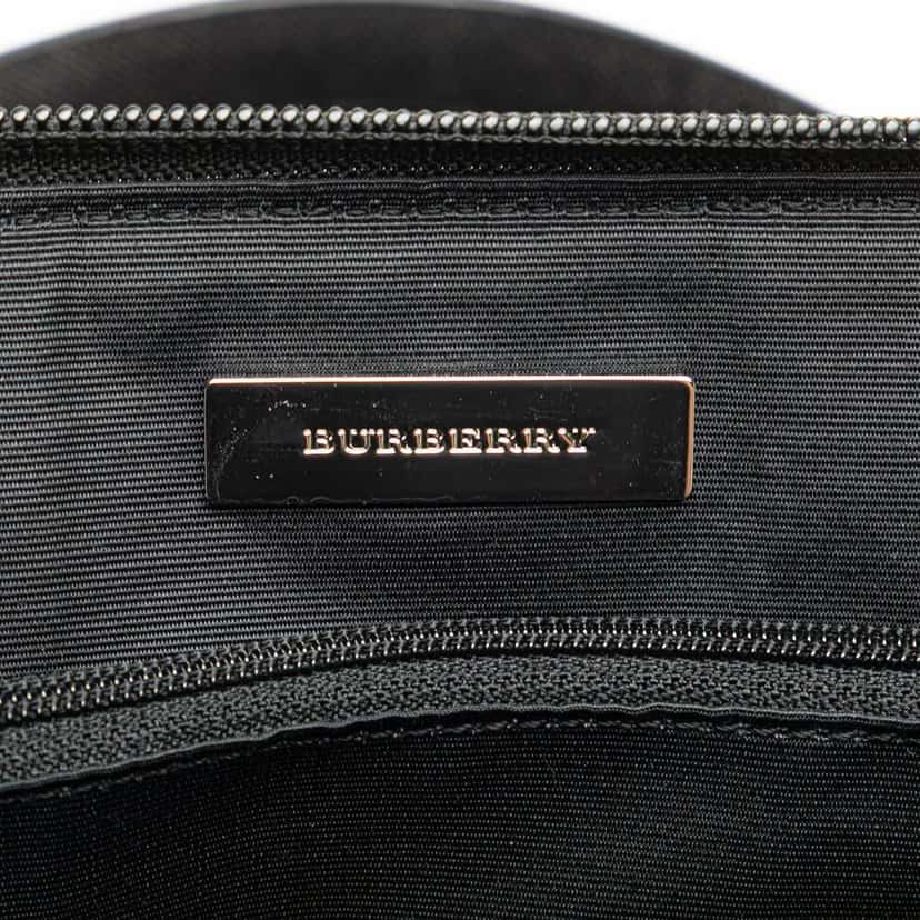 Burberry Nova Check Canvas Handbag Brown Canvas Good condition - Box View