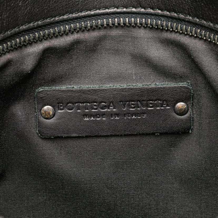 Bottega Veneta Nappa Intrecciato VN Crossbody Black Leather Good condition - Box View