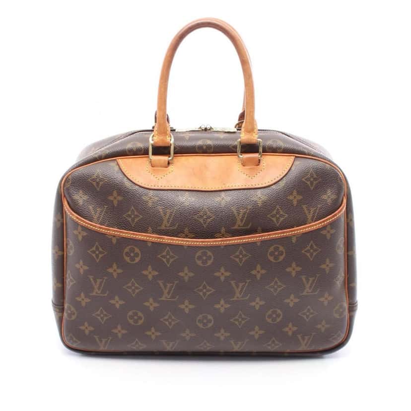 Louis Vuitton Monogram Deauville Brown Canvas Good condition - Front View