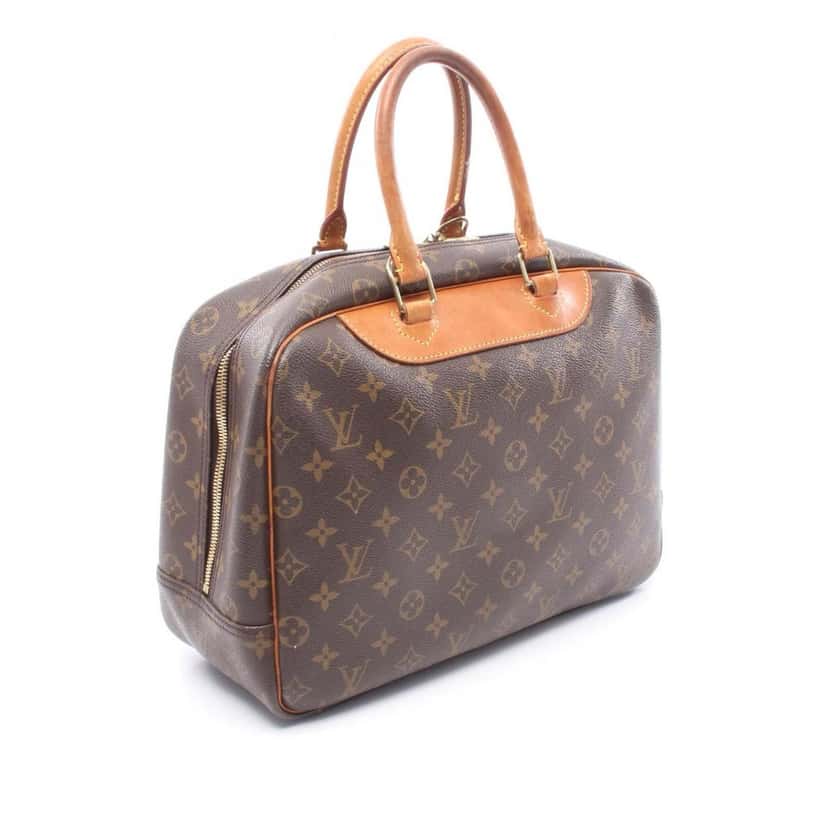 Louis Vuitton Monogram Deauville Brown Canvas Good condition - Back View