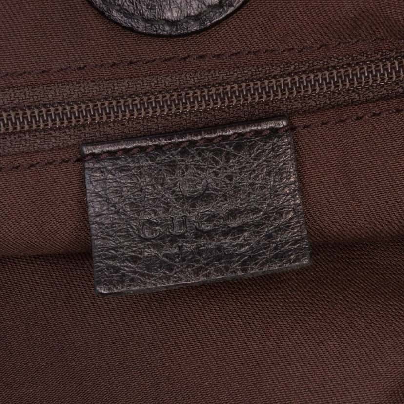 Gucci Medium GG Canvas Sukey Tote Brown Canvas Good condition - Box View