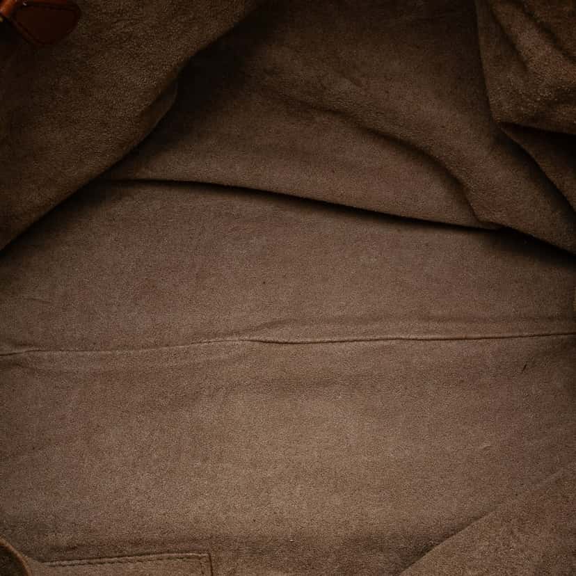 Bottega Veneta Medium Nappa Intrecciato Bella Tote Brown Leather Good condition - Model View