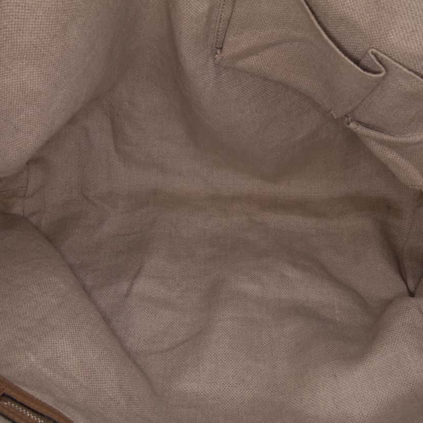 Gucci GG Canvas Icon Bit Tote Brown Canvas Good condition - Model View