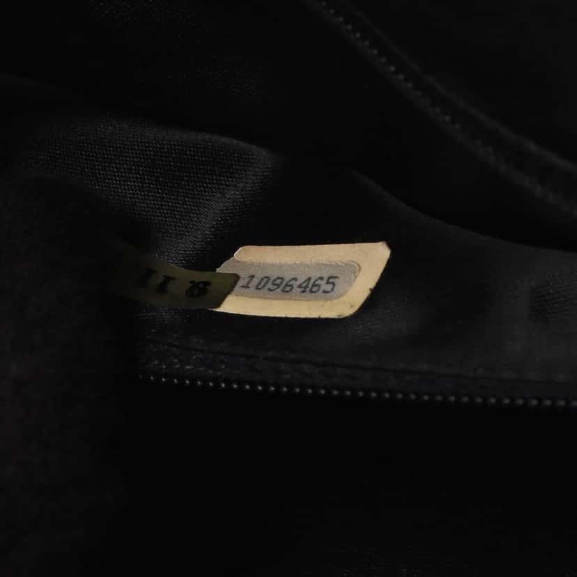Chanel Quilted Lambskin Tassel Flap Black Leather Good condition - Box View