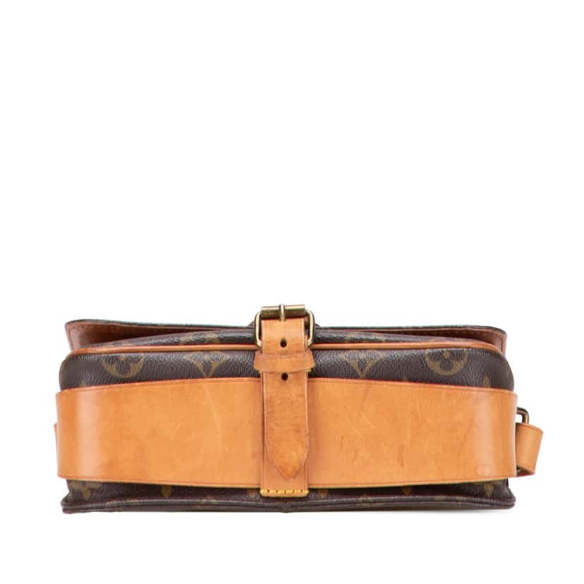 Louis Vuitton Monogram Cartouchiere MM Brown Canvas Fair condition - Inside View