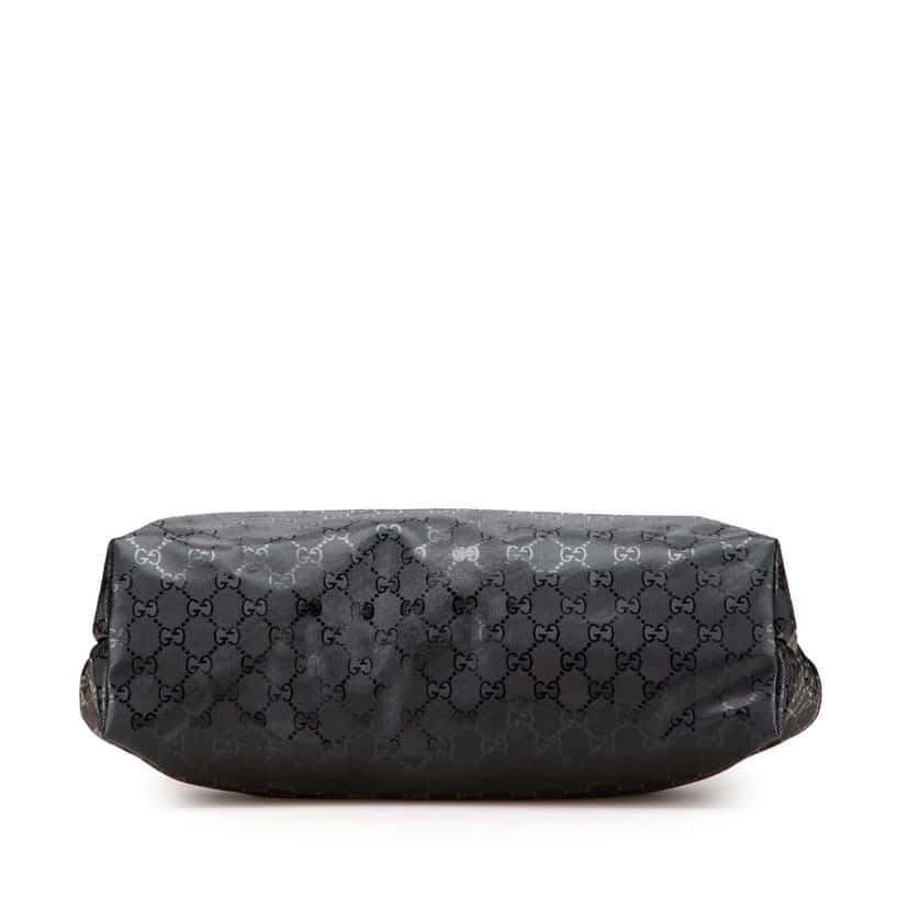 Gucci GG Imprime Tote Black Canvas Good condition - Inside View