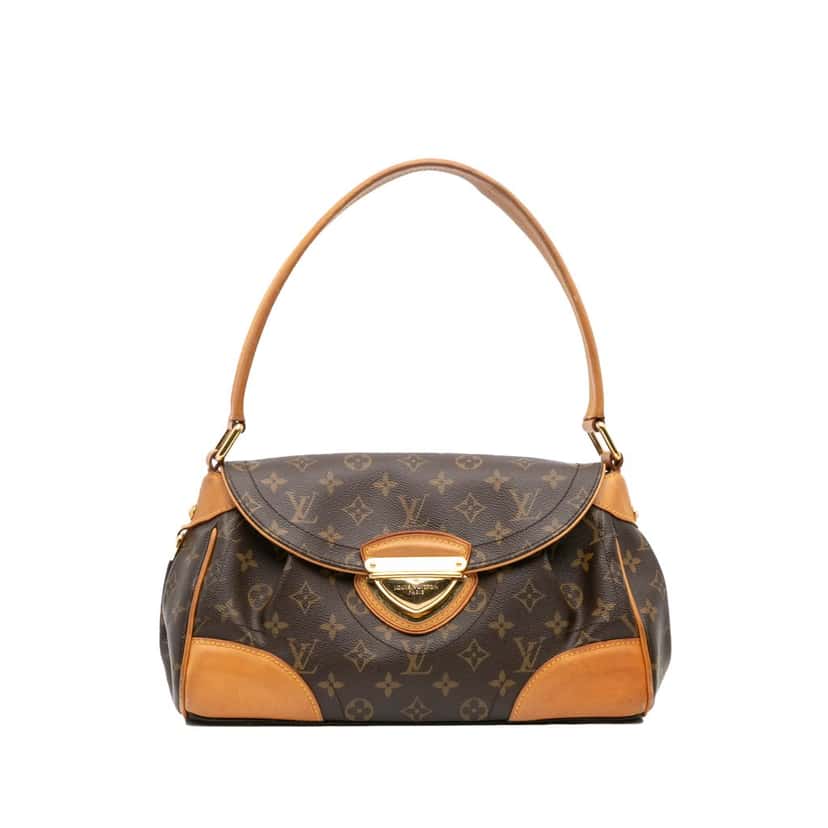 Louis Vuitton Monogram Beverly MM Brown Canvas Good condition - Front View