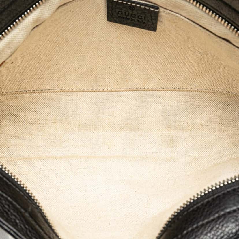 Gucci Leather Soho Zip Belt Bag Black Leather Good condition - Box View