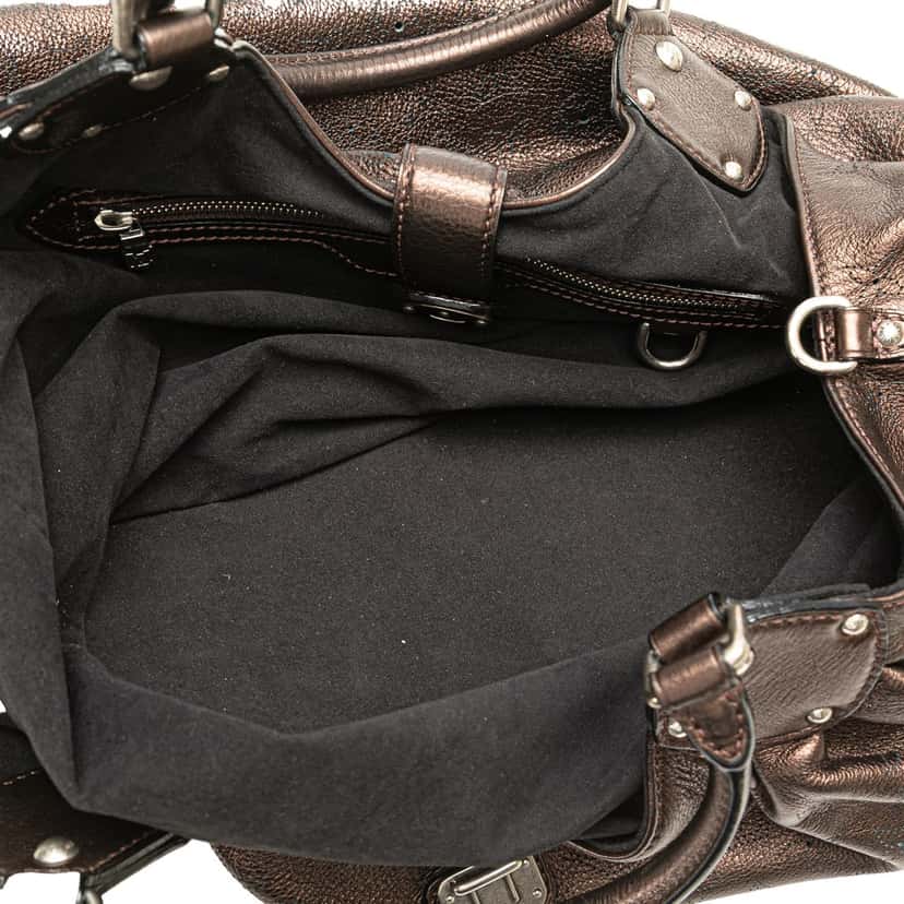 Louis Vuitton Monogram Mahina XL Brown Leather Good condition - Model View