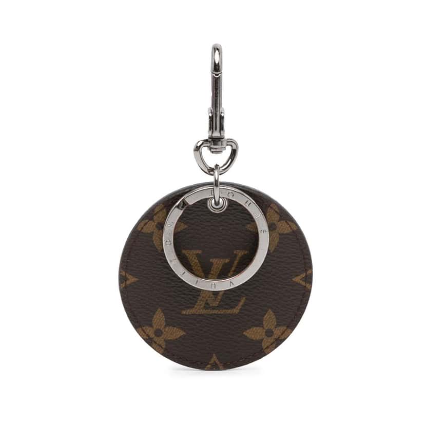 Louis Vuitton Monogram Illustre Logos Bag Charm Brown Canvas Good condition - Model View