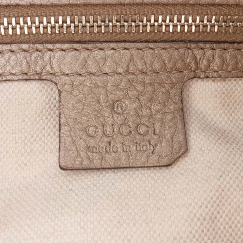 Gucci GG Canvas Bella Flap Satchel Brown Canvas Good condition - Box View