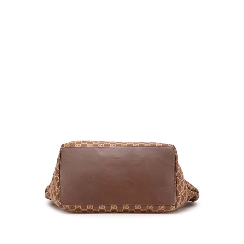 Gucci GG Canvas Tote Brown Canvas Good condition - Inside View