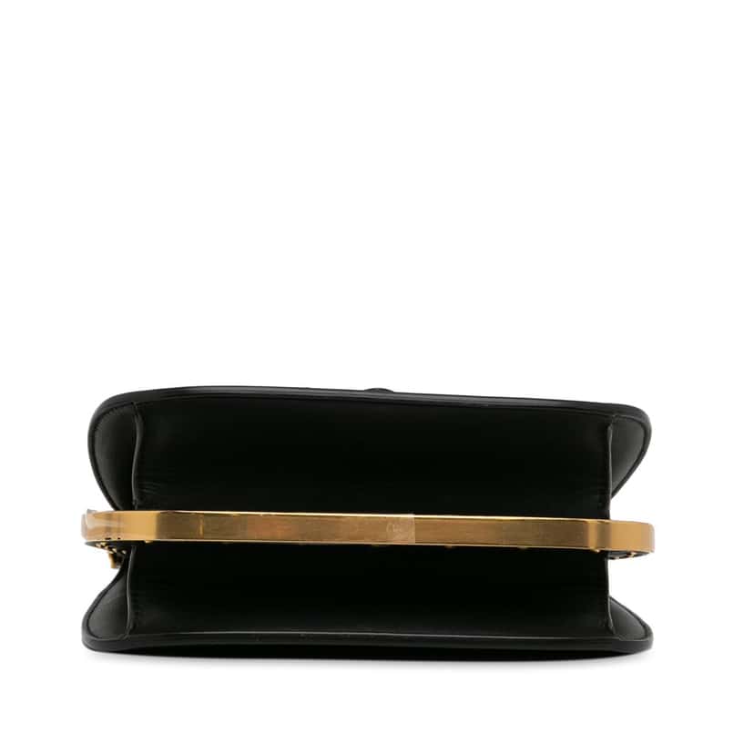 Dior Bobby Frame Crossbody Black Leather Good condition - Box View