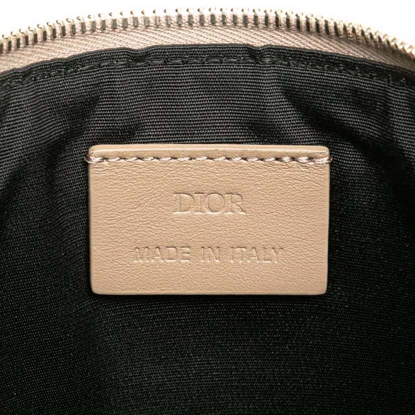 Dior Leather Homme Clutch Brown Leather Good condition - Box View