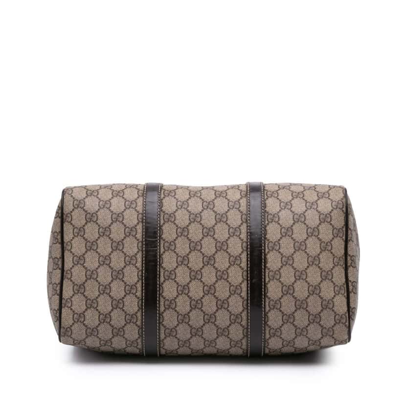 Gucci GG Supreme Joy Boston Brown Canvas Good condition - Inside View