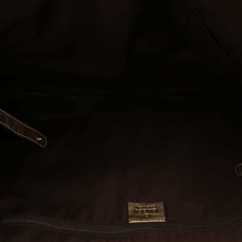 Gucci GG Satin Princy Tote Brown Satin Good condition - Model View
