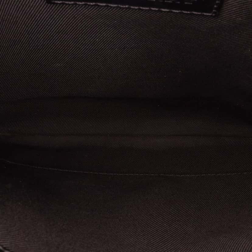 Burberry Smoke Check Coated Canvas Crossbody Grey Canvas Good condition - Model View