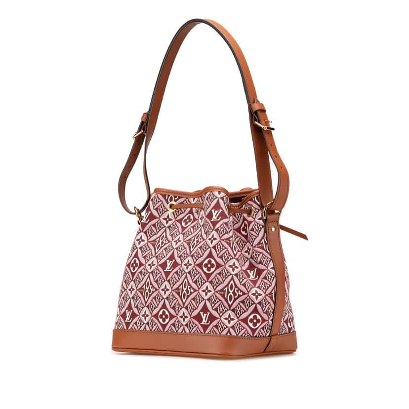 Louis Vuitton Since 1854 Noe Red Canvas Good condition - Back View