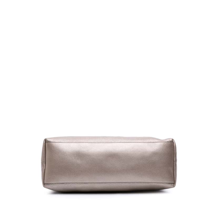 Gucci Medium Leather Soho Chain Tote Gold Leather Good condition - Inside View