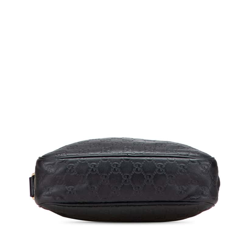 Gucci Guccissima Crossbody Black Leather Good condition - Inside View