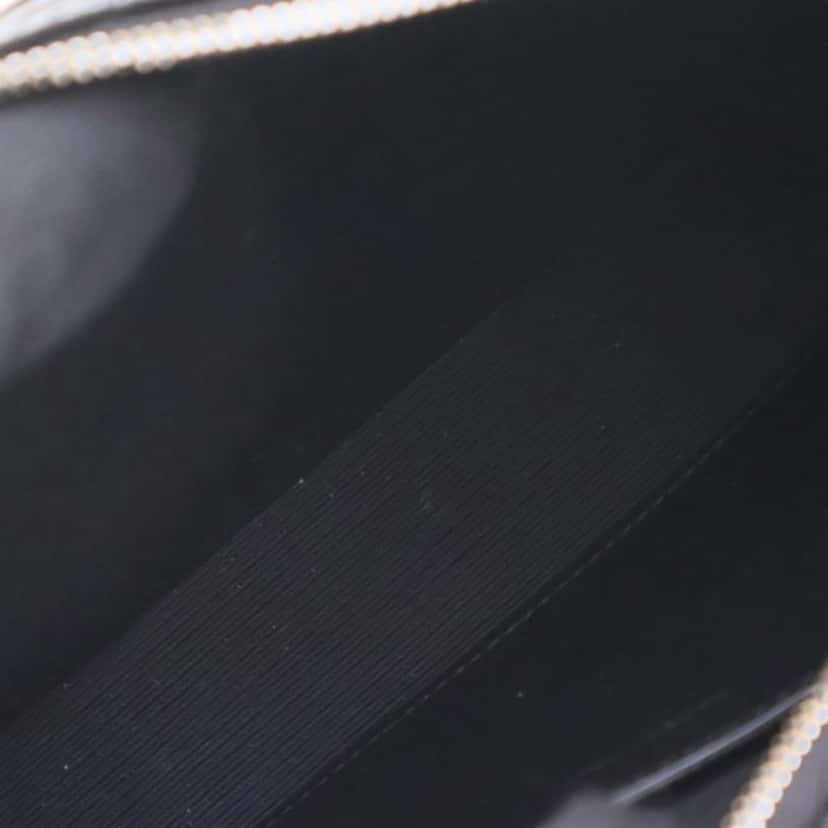 Celine Croc Embossed Leather Horizontal Phone Pouch Crossbody Black Leather Good condition - Model View
