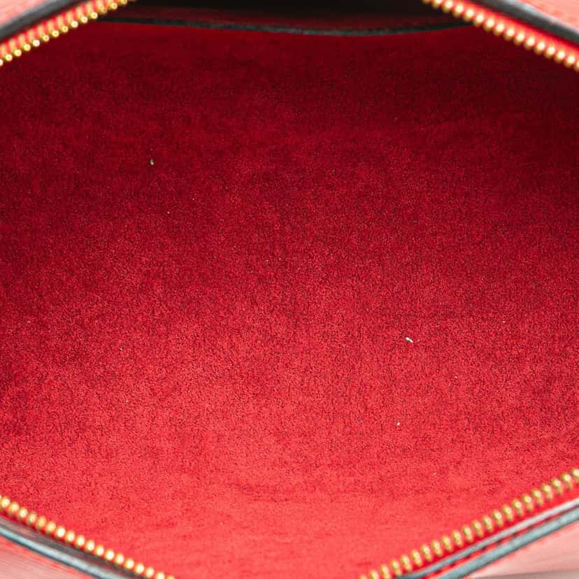 Louis Vuitton Epi Soufflot Red Leather Good condition - Model View