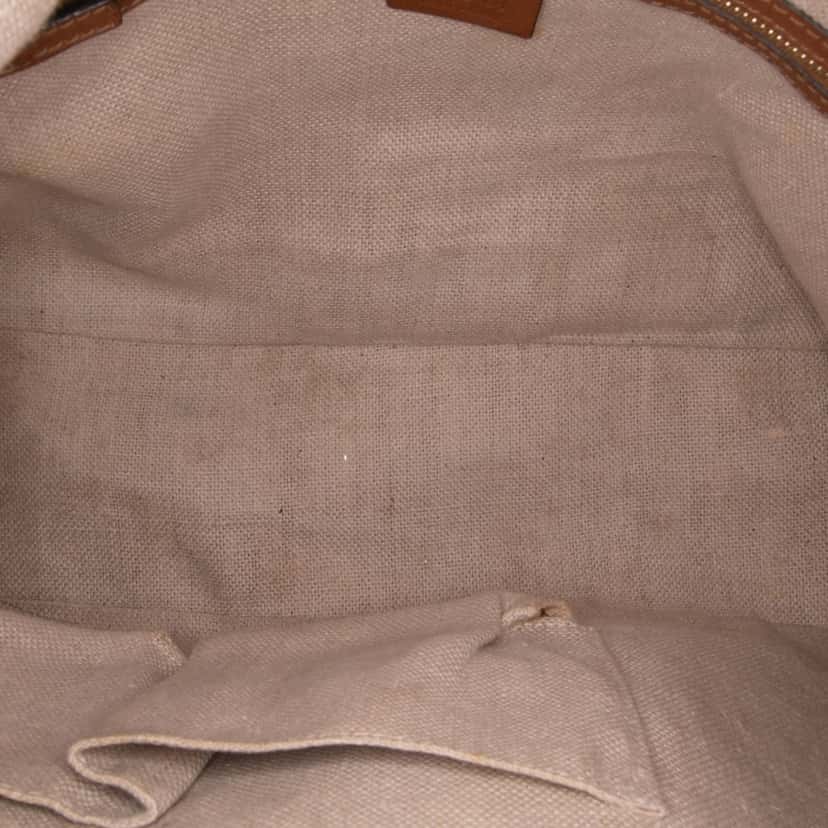 Gucci GG Canvas Marrakech Shoulder Bag Brown Canvas Good condition - Model View