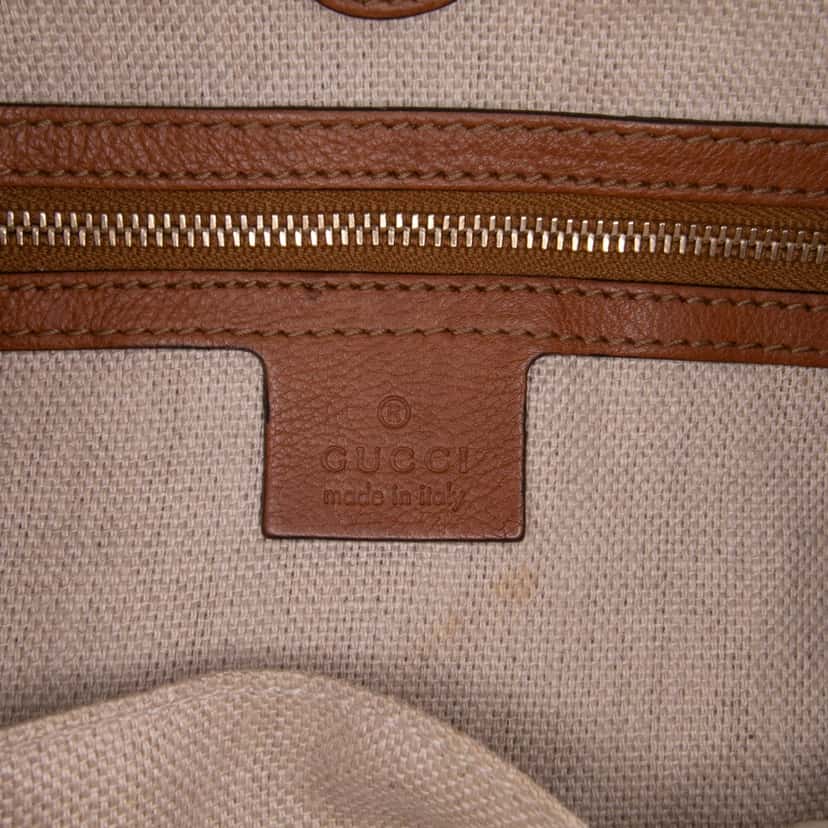 Gucci GG Canvas Marrakech Shoulder Bag Brown Canvas Good condition - Box View