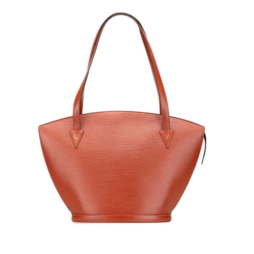 Louis Vuitton Epi Saint Jacques GM Long Strap Brown Leather Good condition - Front View