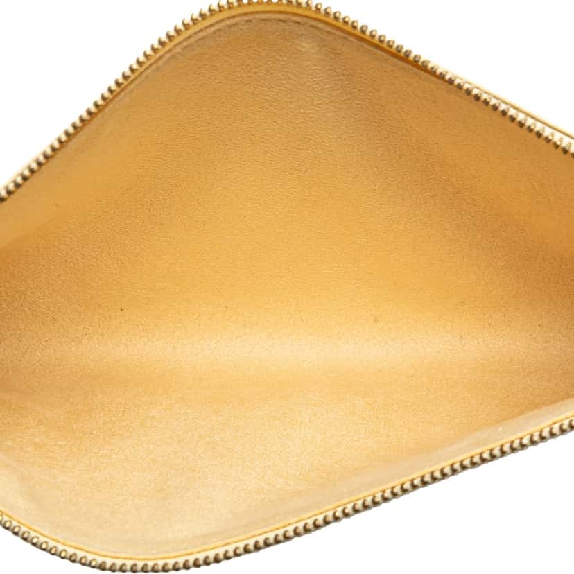 Louis Vuitton Epi Pochette Accessoires Yellow Leather Good condition - Model View