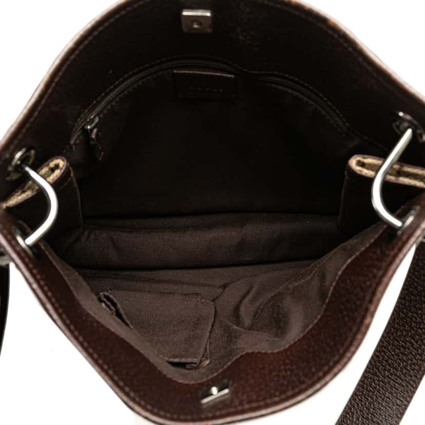Gucci GG Canvas Eclipse Crossbody Brown Canvas Good condition - Box View