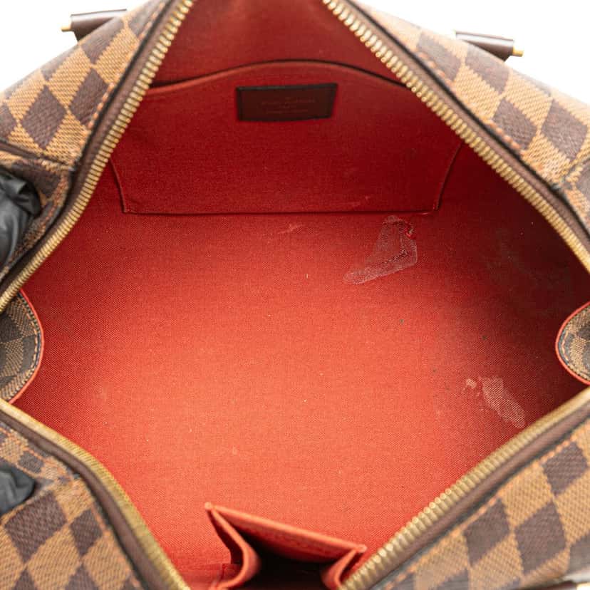 Louis Vuitton Damier Ebene Ribera MM Brown Canvas Fair condition - Model View