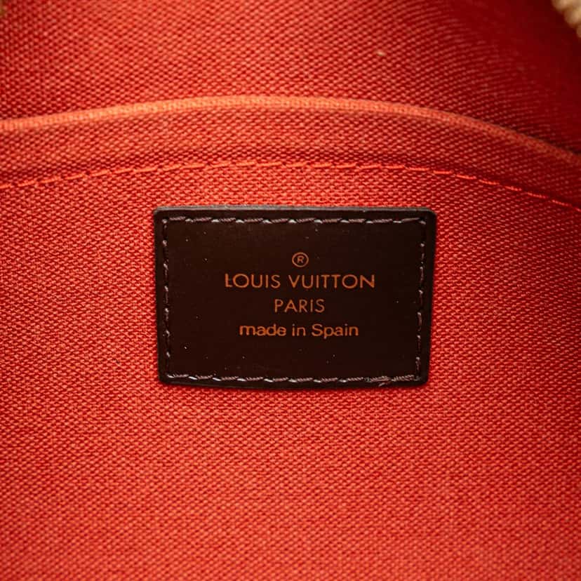 Louis Vuitton Damier Ebene Ribera MM Brown Canvas Fair condition - Box View