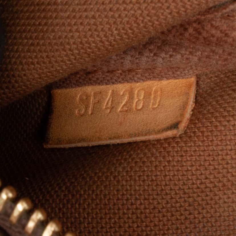 Louis Vuitton Monogram Mini Pochette Accessoires Brown Canvas Good condition - Box View
