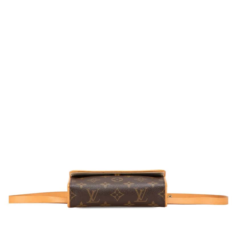 Louis Vuitton Monogram Pochette Florentine Brown Canvas Good condition - Inside View