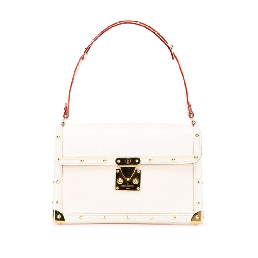 Louis Vuitton Suhali LAimable White Leather Good condition - Front View