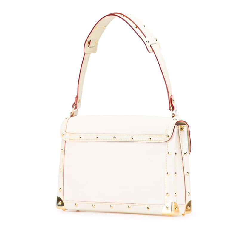 Louis Vuitton Suhali LAimable White Leather Good condition - Back View