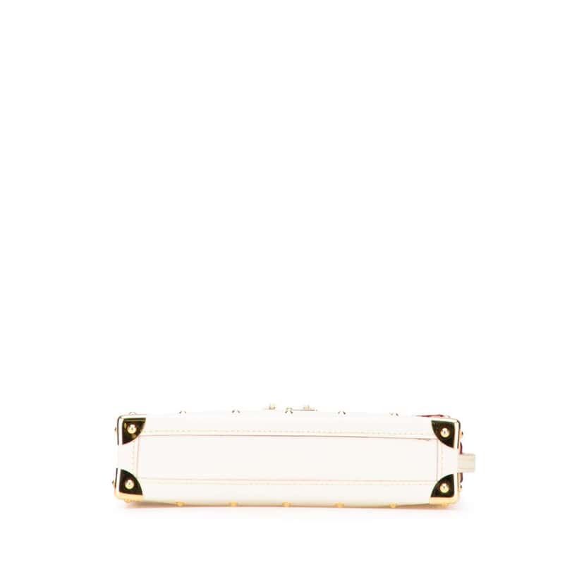 Louis Vuitton Suhali LAimable White Leather Good condition - Inside View