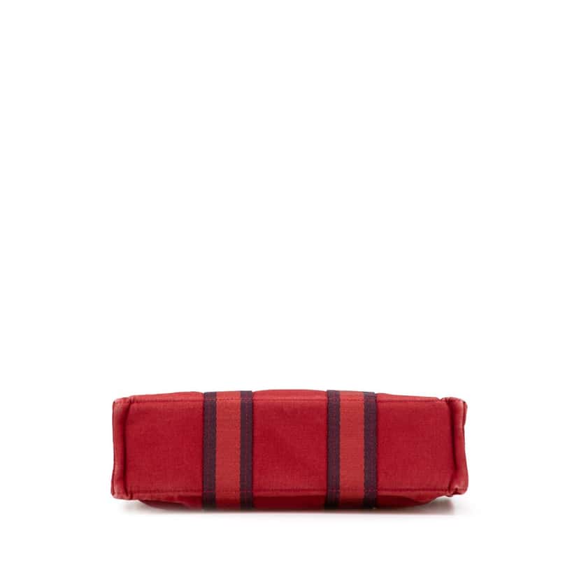 Hermès Canvas Fourre Tout PM Red Canvas Good condition - Inside View