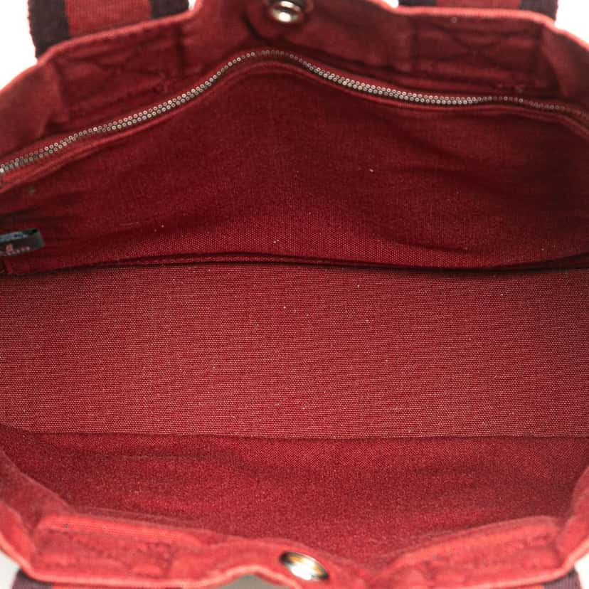 Hermès Canvas Fourre Tout PM Red Canvas Good condition - Model View