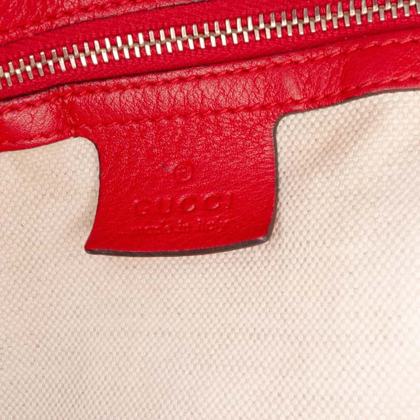 Gucci Large GG Canvas Bella Satchel Brown Canvas Good condition - Box View