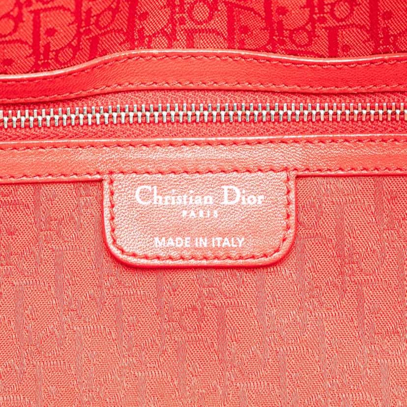 Dior XL Lambskin Cannage Lady Dior Black Leather Good condition - Box View