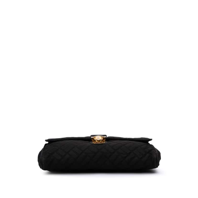 Prada Impuntu Tessuto Chain Crossbody Black Good condition - Inside View