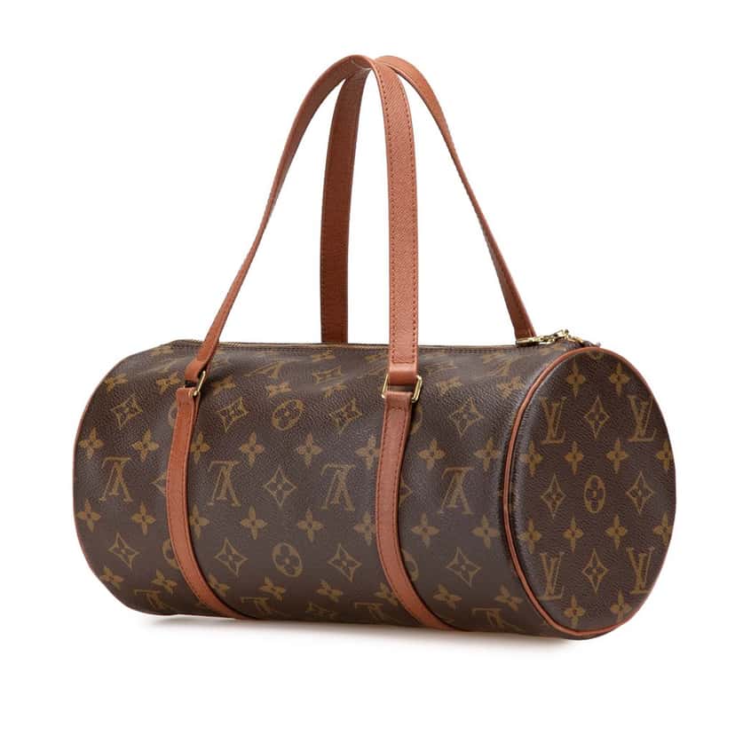 Louis Vuitton Monogram Papillon 30 Brown Canvas Good condition - Back View