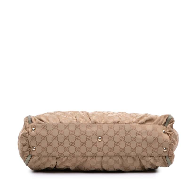 Gucci GG Canvas Abbey D Ring Tote Brown Canvas Good condition - Inside View