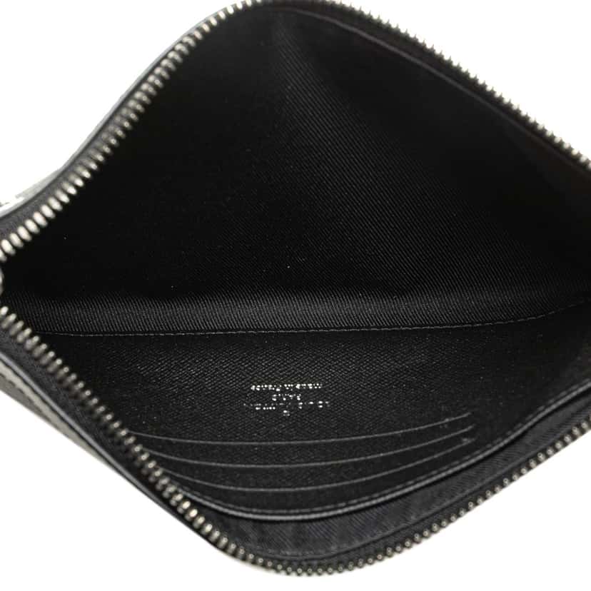 Louis Vuitton Monogram Eclipse Discovery Pochette PM Black Canvas Good condition - Model View
