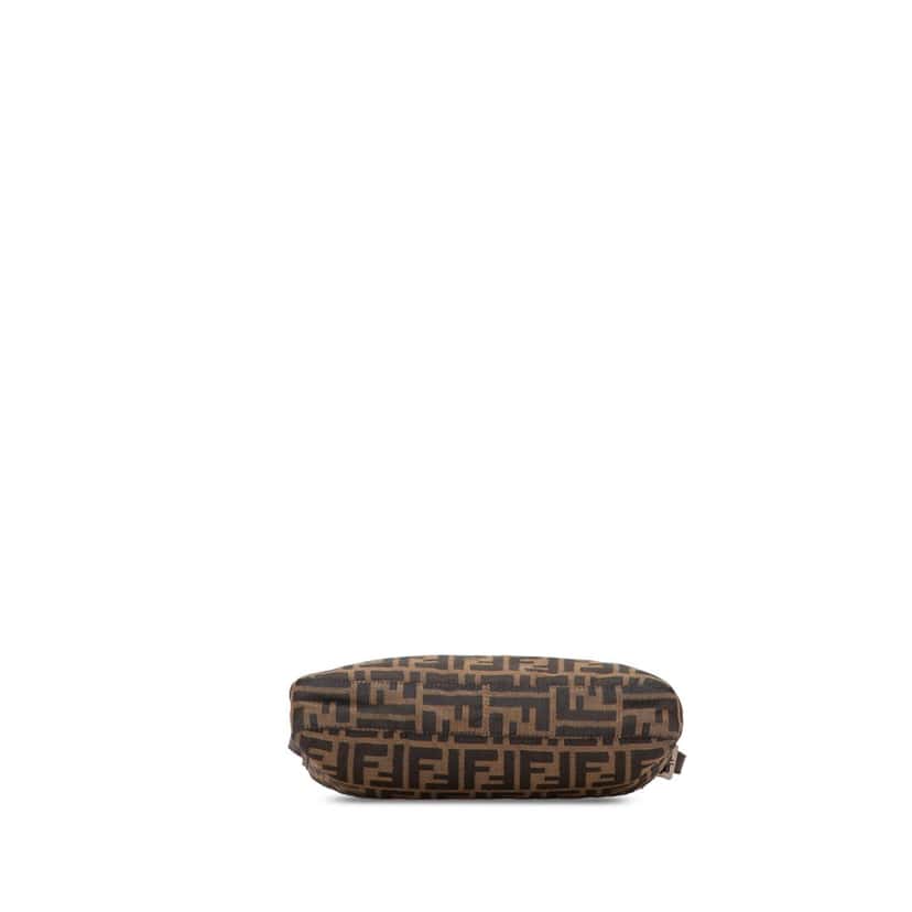 Fendi Zucca Canvas Shoulder Bag Brown Canvas Good condition - Inside View