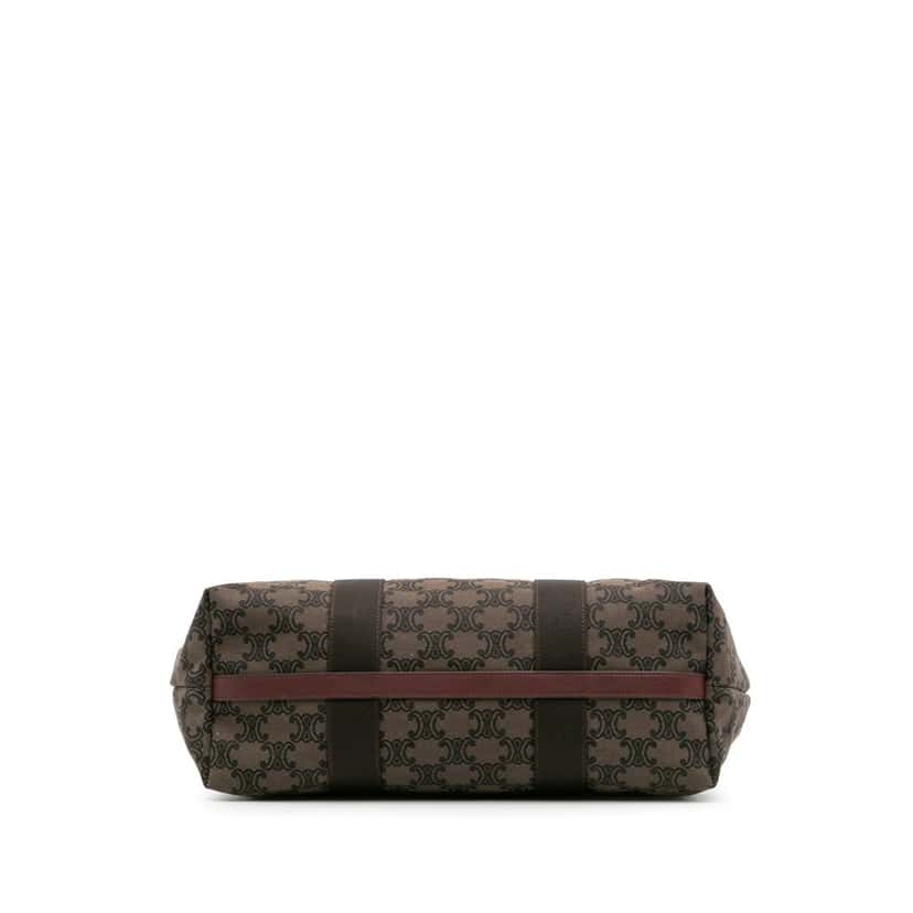 Celine Macadam Canvas Tote Brown Canvas Good condition - Inside View