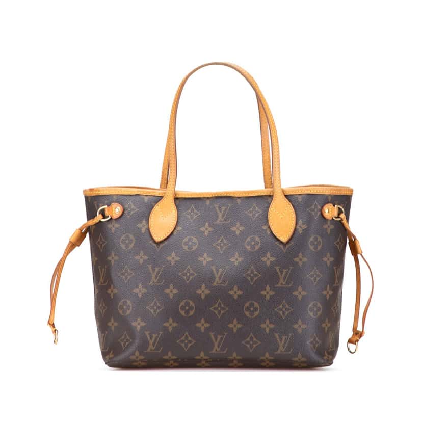 Louis Vuitton Monogram Neverfull PM Brown Canvas Good condition - Front View